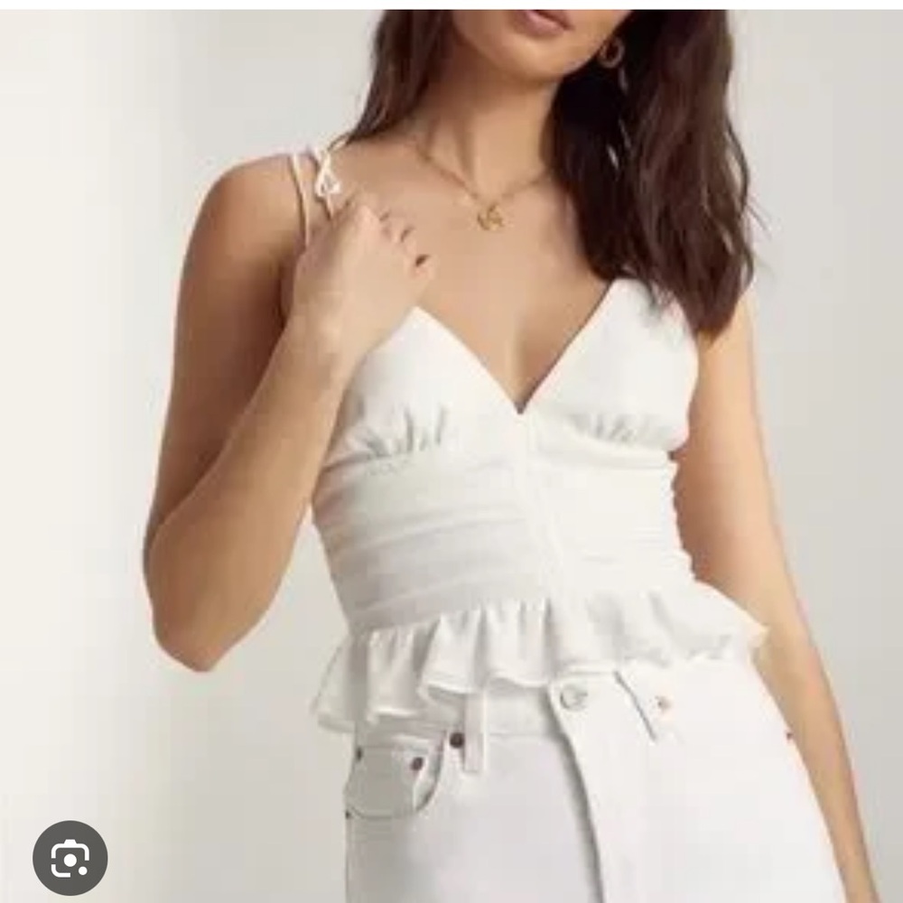 Aritzia Wilfred Celia White Camisole